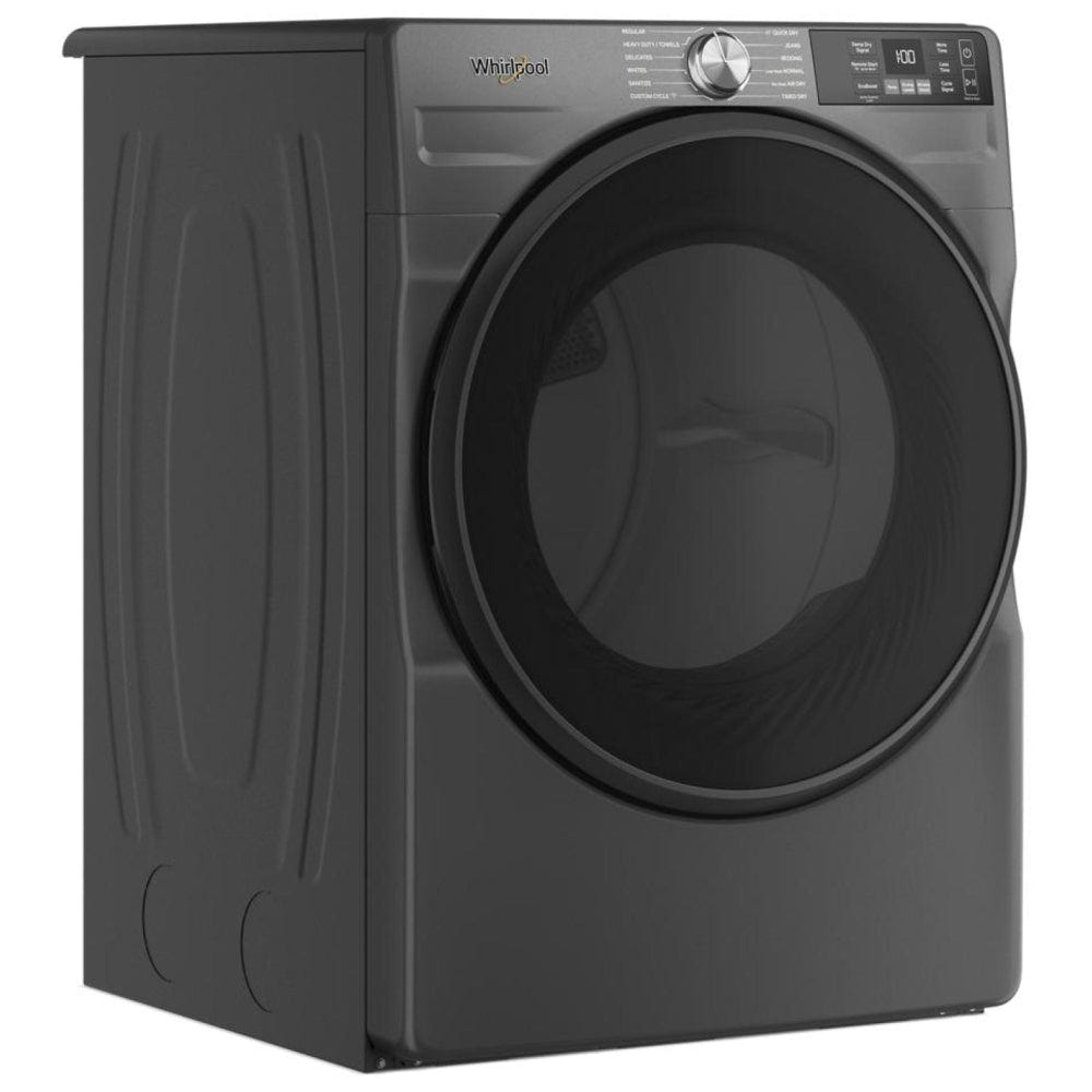 Whirlpool WGD5720RU Gas Dryer, 27.0 inch Width, 7.4 cu. ft. Capacity, Stackable, Black colour
