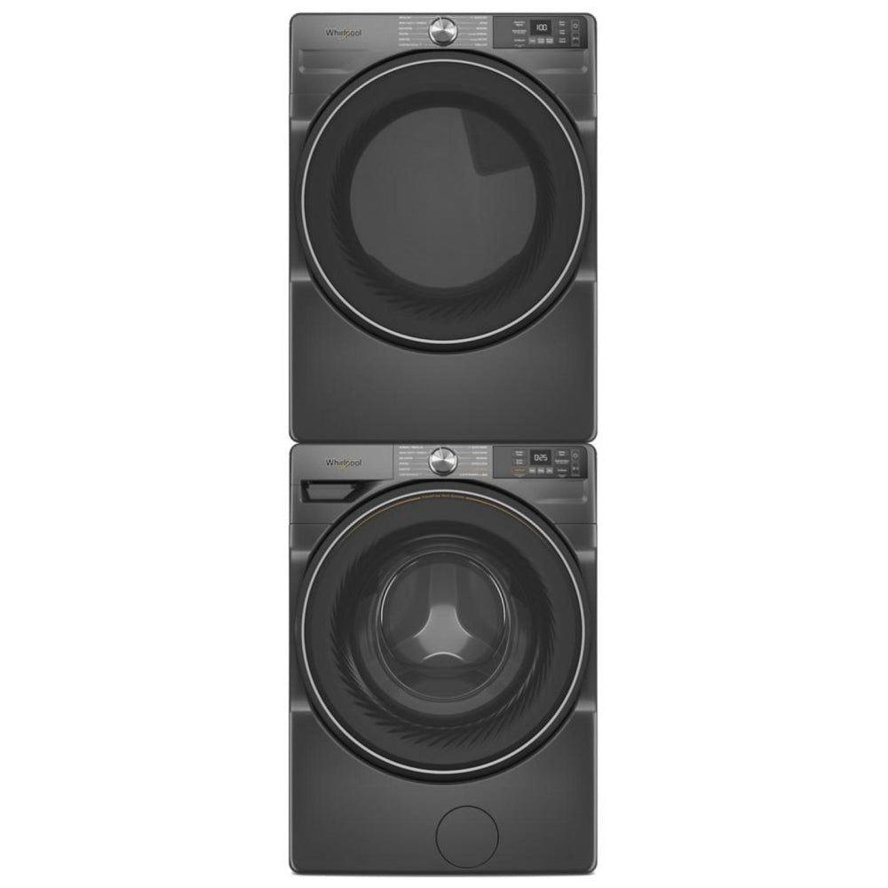 Whirlpool WGD5720RU Gas Dryer, 27.0 inch Width, 7.4 cu. ft. Capacity, Stackable, Black colour