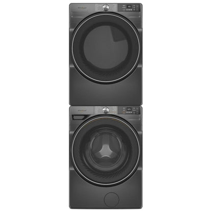 Whirlpool WGD5720RU Gas Dryer, 27.0 inch Width, 7.4 cu. ft. Capacity, Stackable, Black colour