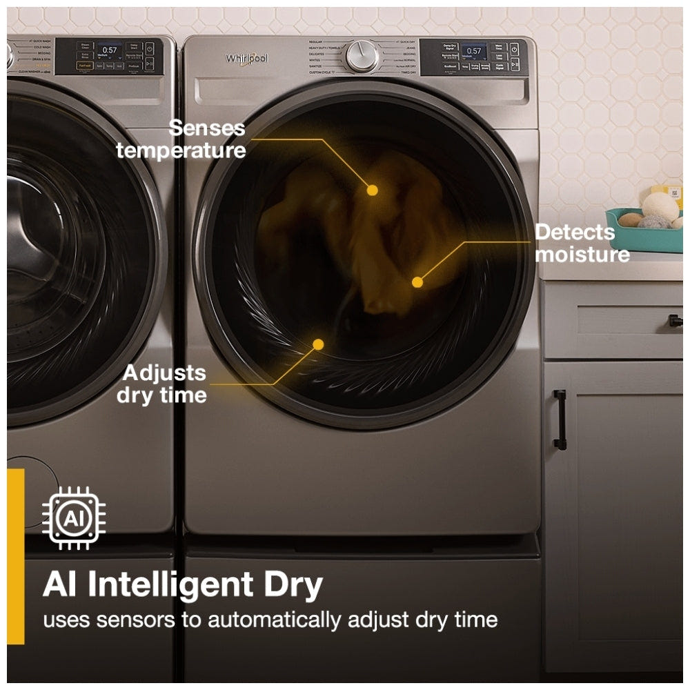 Whirlpool WGD5720RW Gas Dryer