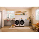 Whirlpool WGD5720RW Gas Dryer, 7.4 cu. ft. Dryer Capacity, 12 Dry Cycles, 5 Temperature Settings, Vented, Stackable, Wifi Enabled, White colour