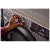 Whirlpool WGD5720RW Gas Dryer, 7.4 cu. ft. Dryer Capacity, 12 Dry Cycles, 5 Temperature Settings, Vented, Stackable, Wifi Enabled, White colour