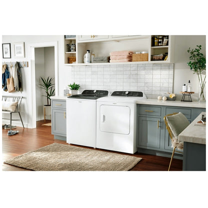 Whirlpool WGD6150PW Gas Ga Dryer, 29 inch Width, 7 cu. ft. Capacity, 4 Temperature Settings, White colour