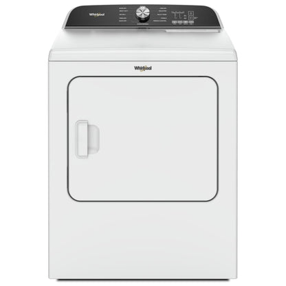 Whirlpool WGD6150PW Gas Ga Dryer, 29 inch Width, 7 cu. ft. Capacity, 4 Temperature Settings, White colour