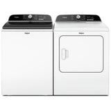 Whirlpool WGD6150PW Gas Dryer, 7 cu. ft. Dryer Capacity, 11 Dry Cycles, Steam Clean, 4 Temperature Settings, Vented, White colour