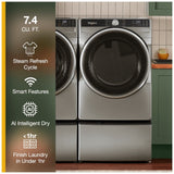 Whirlpool WGD6720RR Gas Dryer, 7.4 cu. ft. Dryer Capacity, 12 Dry Cycles, Steam Clean, Vented, Stackable, Wifi Enabled, Other colour
