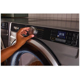 Whirlpool WGD6720RU Gas Dryer, 7.4 cu. ft. Dryer Capacity, 12 Dry Cycles, Steam Clean, Vented, Stackable, Wifi Enabled, Black colour