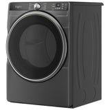 Whirlpool WGD6720RU Gas Dryer, 7.4 cu. ft. Dryer Capacity, 12 Dry Cycles, Steam Clean, Vented, Stackable, Wifi Enabled, Black colour