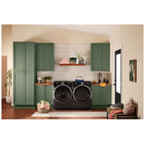 Whirlpool WGD6720RU Gas Dryer, 7.4 cu. ft. Dryer Capacity, 12 Dry Cycles, Steam Clean, Vented, Stackable, Wifi Enabled, Black colour