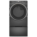 Whirlpool WGD6720RU Gas Dryer, 7.4 cu. ft. Dryer Capacity, 12 Dry Cycles, Steam Clean, Vented, Stackable, Wifi Enabled, Black colour