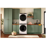 Whirlpool WGD6720RW Gas Dryer, 7.4 cu. ft. Dryer Capacity, 12 Dry Cycles, Steam Clean, Vented, Stackable, Wifi Enabled, White colour