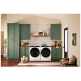 Whirlpool WGD6720RW Gas Dryer, 7.4 cu. ft. Dryer Capacity, 12 Dry Cycles, Steam Clean, Vented, Stackable, Wifi Enabled, White colour