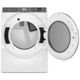 Whirlpool WGD6720RW Gas Dryer, 7.4 cu. ft. Dryer Capacity, 12 Dry Cycles, Steam Clean, Vented, Stackable, Wifi Enabled, White colour