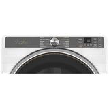 Whirlpool WGD6720RW Gas Dryer, 7.4 cu. ft. Dryer Capacity, 12 Dry Cycles, Steam Clean, Vented, Stackable, Wifi Enabled, White colour