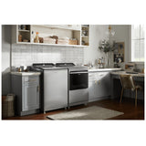 Whirlpool WGD8127LC Gas Dryer, 7.4 cu. ft. Dryer Capacity, 36 Dry Cycles, Steam Clean, Vented, Wifi Enabled, Chrome Shadow colour