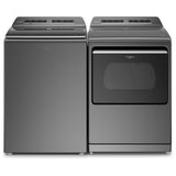 Whirlpool WGD8127LC Gas Dryer, 7.4 cu. ft. Dryer Capacity, 36 Dry Cycles, Steam Clean, Vented, Wifi Enabled, Chrome Shadow colour