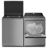 Whirlpool WGD8509TR Gas Dryer, 7.5 cu. ft. Dryer Capacity, 10 Dry Cycles, Steam Clean, 5 Temperature Settings, Vented, Wifi Enabled, Radiant Silver colour