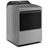 Whirlpool WGD8509TR Gas Dryer, 7.5 cu. ft. Dryer Capacity, 10 Dry Cycles, Steam Clean, 5 Temperature Settings, Vented, Wifi Enabled, Radiant Silver colour