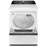 Whirlpool WGD8509TW Gas Dryer, 7.5 cu. ft. Dryer Capacity, 10 Dry Cycles, Steam Clean, 5 Temperature Settings, Vented, Wifi Enabled, White colour