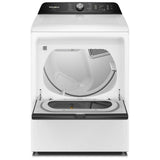 Whirlpool WGD8509TW Gas Dryer, 7.5 cu. ft. Dryer Capacity, 10 Dry Cycles, Steam Clean, 5 Temperature Settings, Vented, Wifi Enabled, White colour