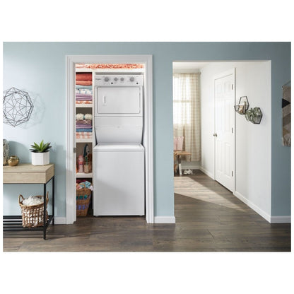 Whirlpool WGT4027HW 27 1/4 inch Width Washer & Dryer Set Laundry Center