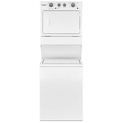 Whirlpool WGT4027HW 27 1/4 inch Width Washer & Dryer Set Laundry Center