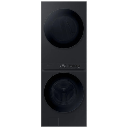 Samsung WH46DBH550EVAC Laundry Center All-in-One Washer Dryer Combo Front Load Washer & Dryer Set Electric Dryer Laundry Center, SmartDial AI Panel, Auto Dispenser, VRT+, Steam Wash Steam Dry, Laundry Hub, Black Stainless Steel colour