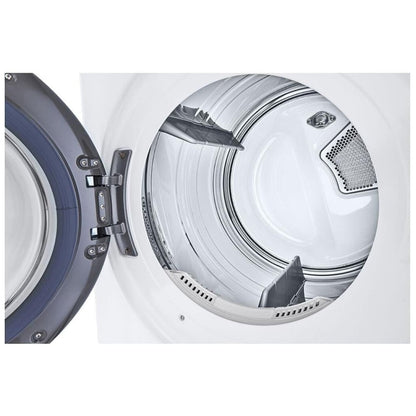 LG WKE100HWA 5.2 cu. ft. Washer & 7.4 cu. ft. Dryer Set, WashTower, AI DD, White colour