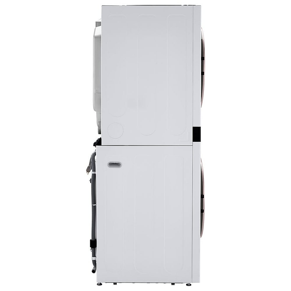 LG WKE100HWA 5.2 cu. ft. Washer & 7.4 cu. ft. Dryer Set, WashTower, AI DD, White colour