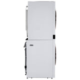 LG WKE100HWA Laundry Center, WashTower, AI DD, White colour
Washer: 5.2 cu. ft. Capacity, 27 inch Width, 6 Wash Cycles, 5 Temperature Settings, ENERGY STAR Certified, 1,300 RPM Spin Speed, Water Heater, Wifi Enabled
Dryer: 7.4 cu. ft. Capacity