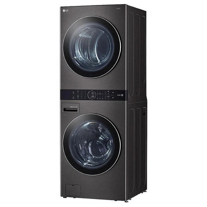 Single Unit Front Load LG WashTower™ with Centre Control™ 5.2 cu. ft. Washer and 7.4 cu. ft. Electric Dryer WKEX200HBA