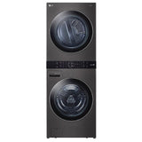 LG WKEX200HBA Laundry Center, AI DD,WashTower, TurboWash 360, Black Stainless Steel colour
Washer: 5.2 cu. ft. Capacity, 27 inch Width, 6 Wash Cycles, 5 Temperature Settings, Steam Clean, 1,300 RPM Spin Speed, Water Heater
Dryer: 7.4 cu. ft. Capacity