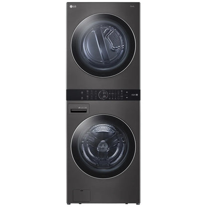 Single Unit Front Load LG WashTower™ with Centre Control™ 5.2 cu. ft. Washer and 7.4 cu. ft. Electric Dryer WKEX200HBA