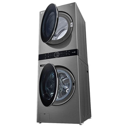 LG Single Unit Front Load WashTower™ with Centre Control™ 5.2 cu. ft. Washer and 7.4 cu. ft. Electric Dryer WKEX200HVA
