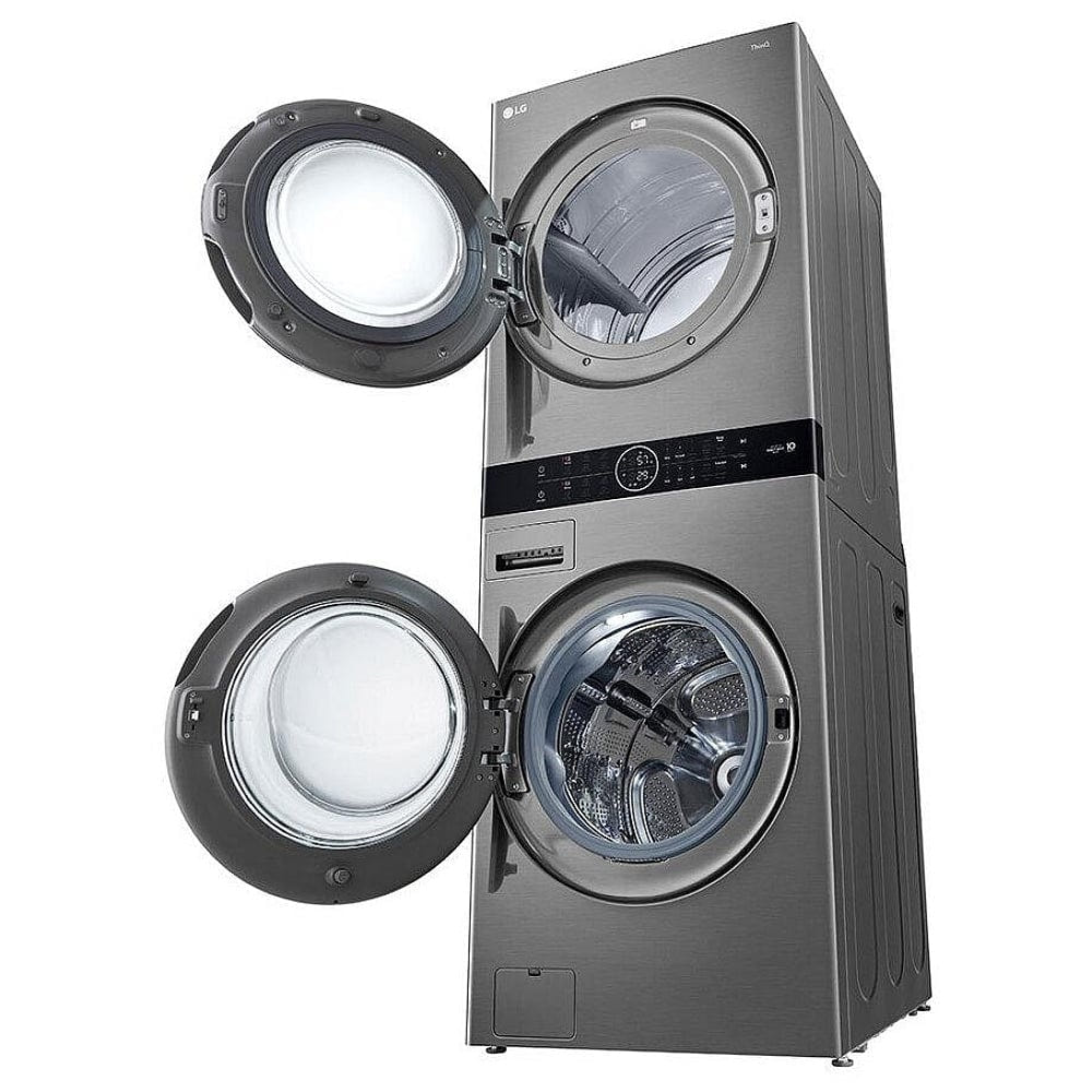 LG Single Unit Front Load WashTower™ with Centre Control™ 5.2 cu. ft. Washer and 7.4 cu. ft. Electric Dryer WKEX200HVA