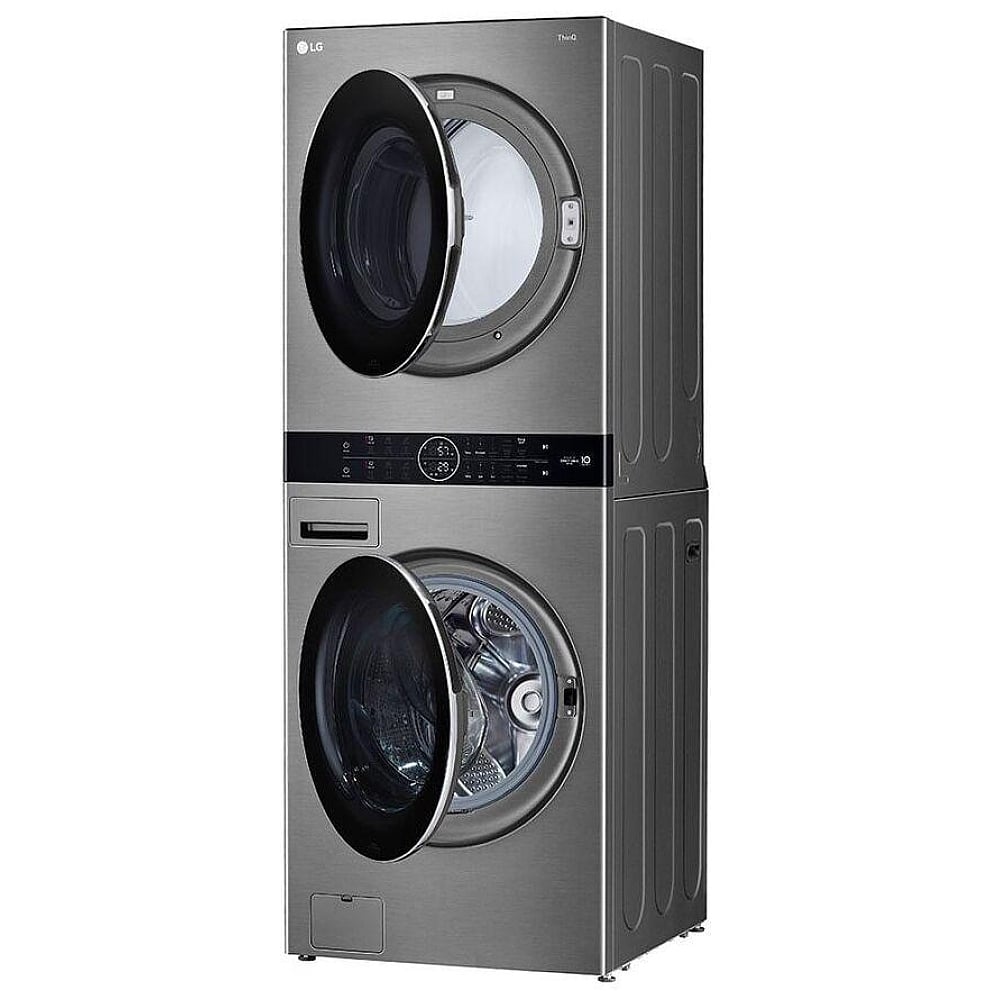 LG Single Unit Front Load WashTower™ with Centre Control™ 5.2 cu. ft. Washer and 7.4 cu. ft. Electric Dryer WKEX200HVA