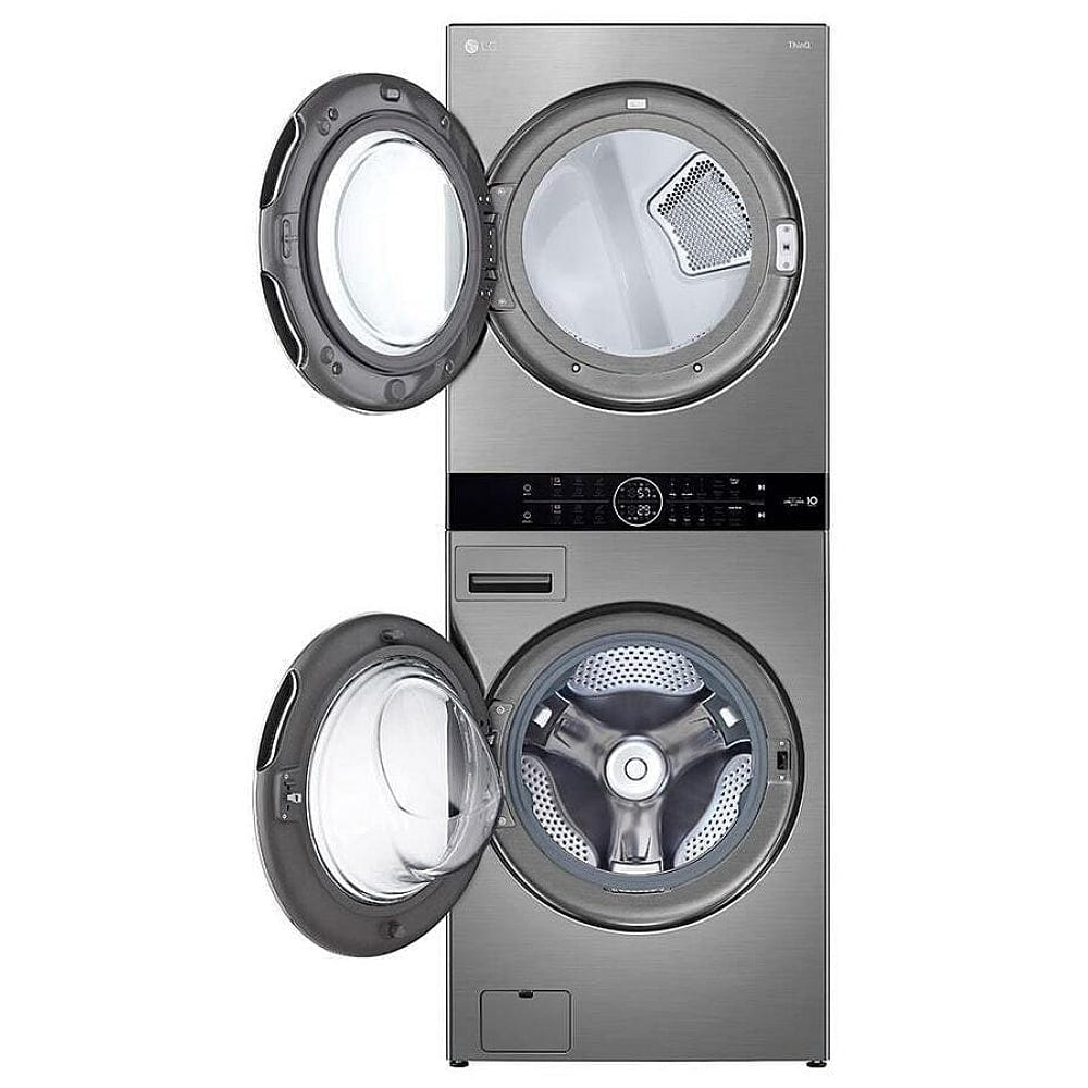 LG Single Unit Front Load WashTower™ with Centre Control™ 5.2 cu. ft. Washer and 7.4 cu. ft. Electric Dryer WKEX200HVA