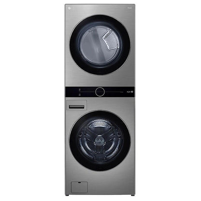 Single Unit Front Load LG WashTower™ with Centre Control™ 5.2 cu. ft. Washer and 7.4 cu. ft. Electric Dryer WKEX200HVA