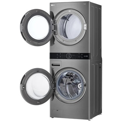 Single Unit Front Load LG WashTower™ with Centre Control™ 5.2 cu. ft. Washer and 7.4 cu. ft. Electric Dryer WKEX200HVA