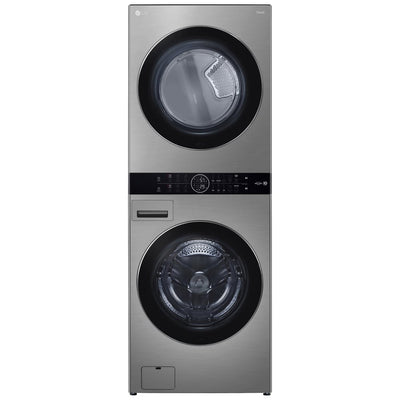 LG Single Unit Front Load WashTower™ with Centre Control™ 5.2 cu. ft. Washer and 7.4 cu. ft. Electric Dryer WKEX200HVA