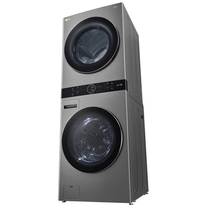 LG Single Unit Front Load WashTower™ with Centre Control™ 5.2 cu. ft. Washer and 7.4 cu. ft. Electric Dryer WKEX200HVA