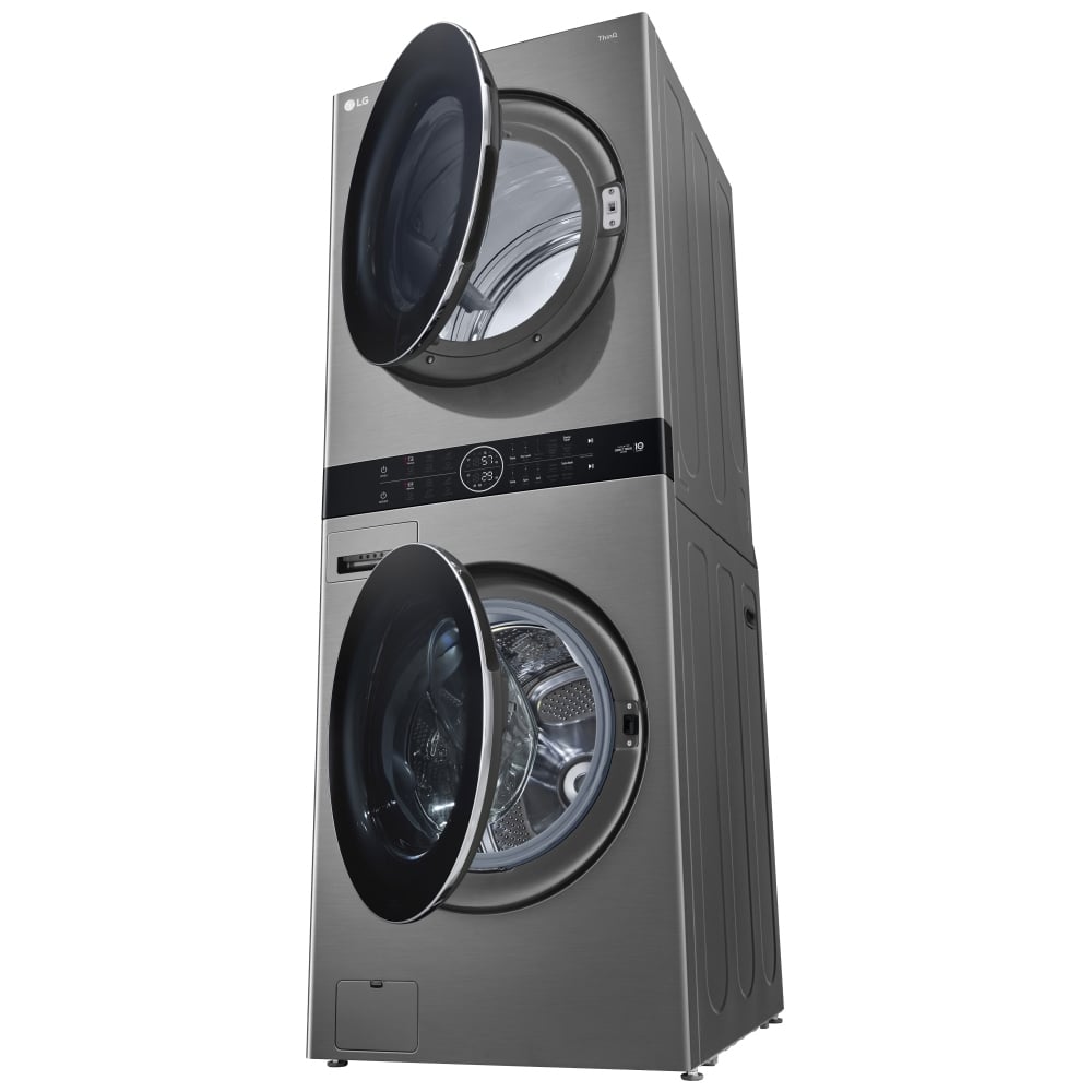 LG Single Unit Front Load WashTower™ with Centre Control™ 5.2 cu. ft. Washer and 7.4 cu. ft. Electric Dryer WKEX200HVA