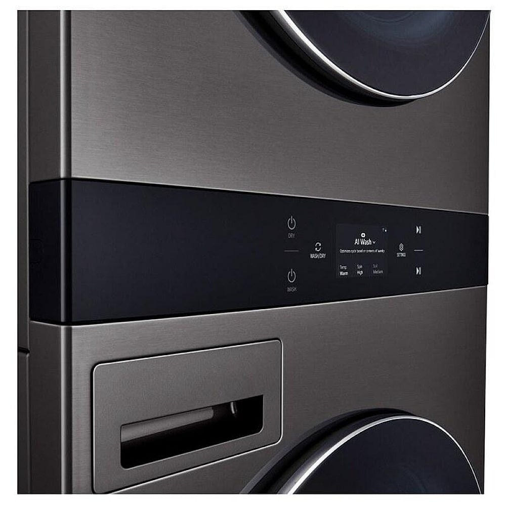 LG Single Unit Front Load Washer & Dryer Set WKEX300HBA