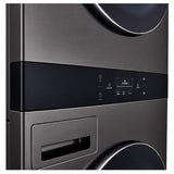 LG WKEX300HBA Laundry Center, AI DD 2.0, WashTower, TurboWash 360, Black Stainless Steel colour
Washer: 5.8 cu. ft. Capacity, 27 inch Width, 12 Wash Cycles, Steam Clean, 1,300 RPM Spin Speed, Water Heater, Wifi Enabled
Dryer: 7.4 cu. ft. Capacity