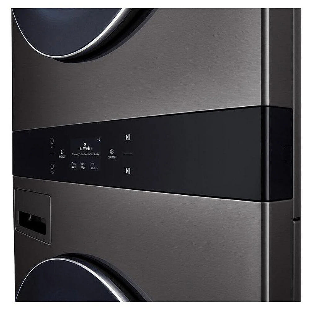 Single Unit Front Load LG WashTower™ Center Control™ 5.8 cu.ft. Washer & 7.4 cu.ft. Electric Dryer WKEX300HBA