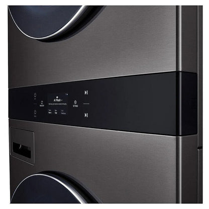 Single Unit Front Load LG WashTower™ Center Control™ 5.8 cu.ft. Washer & 7.4 cu.ft. Electric Dryer WKEX300HBA