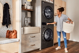 LG WKEX300HBA Laundry Center, AI DD 2.0, WashTower, TurboWash 360, Black Stainless Steel colour
Washer: 5.8 cu. ft. Capacity, 27 inch Width, 12 Wash Cycles, Steam Clean, 1,300 RPM Spin Speed, Water Heater, Wifi Enabled
Dryer: 7.4 cu. ft. Capacity