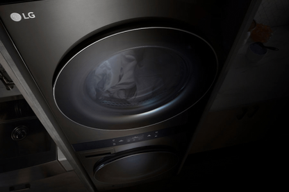 LG Single Unit Front Load Washer & Dryer Set WKEX300HBA