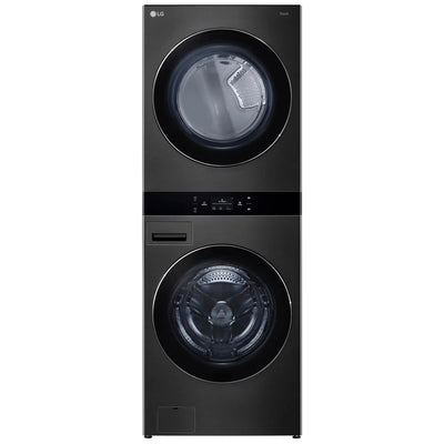 Single Unit Front Load LG WashTower™ Center Control™ 5.8 cu.ft. Washer & 7.4 cu.ft. Electric Dryer WKEX300HBA