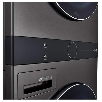 Single Unit Front Load LG WashTower™ with Centre Control™ 5.2 cu. ft. Washer and 7.4 cu. ft. Gas Dryer WKGX201HBA